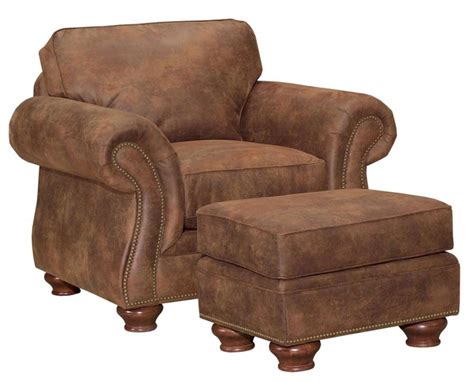 overstuffed reading chairs with ottomans.